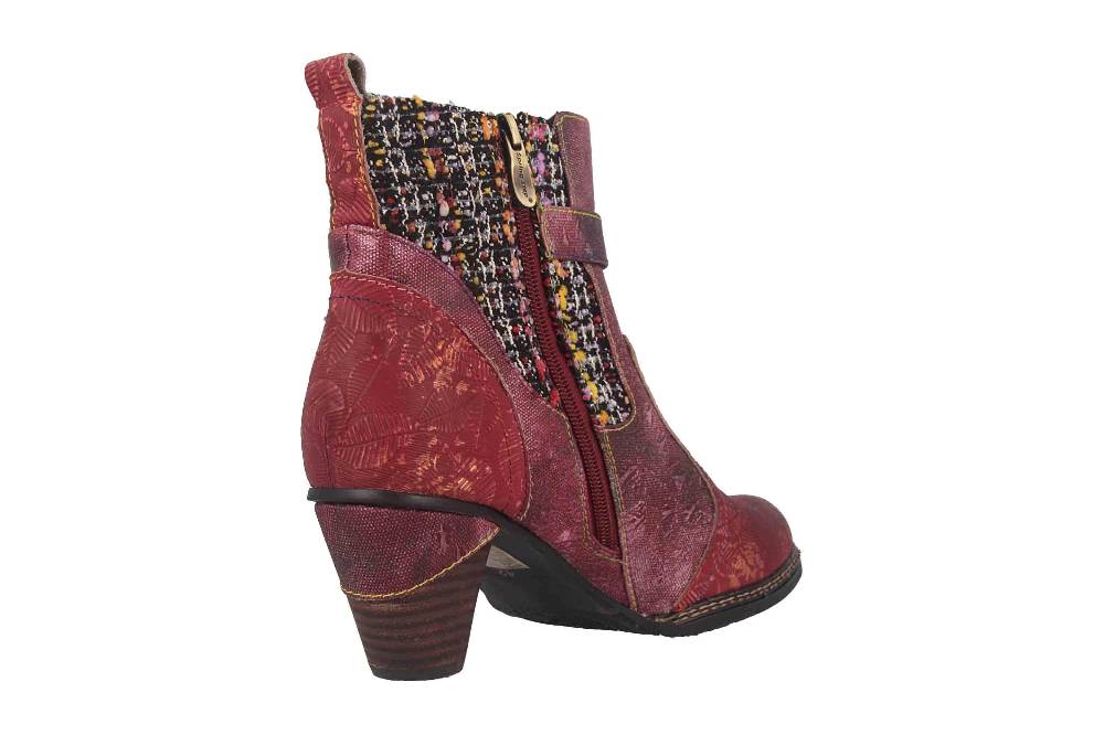Spring Footwear NANCIES Boots In Übergrößen Bordeaux NANCIES-BXM Große Damenschuhe