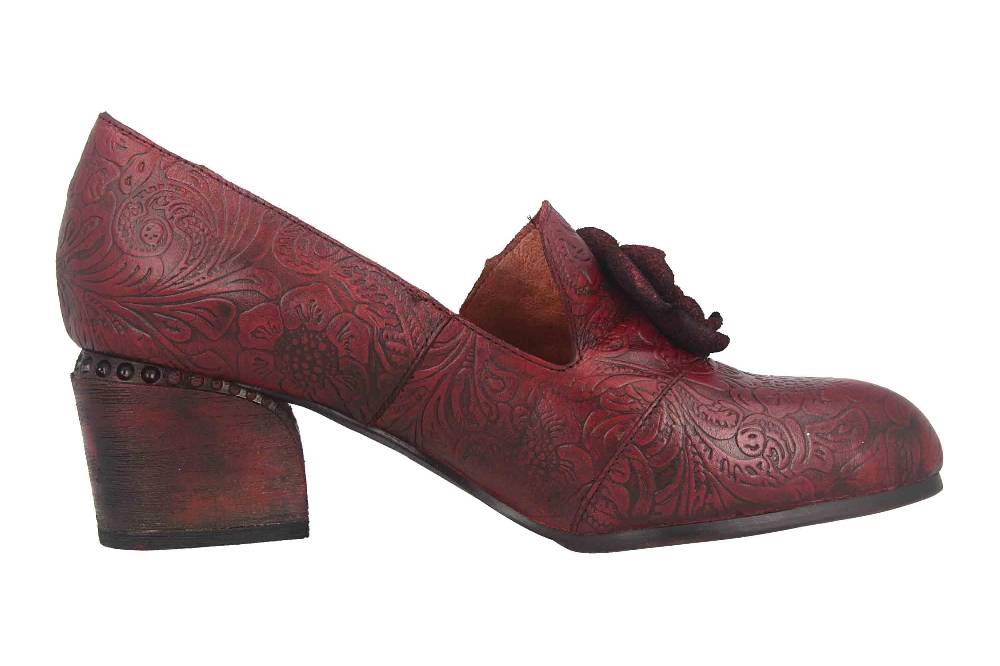 Spring Footwear NOORA Pumps In Übergrößen Bordeaux NOORA-BX Große Damenschuhe