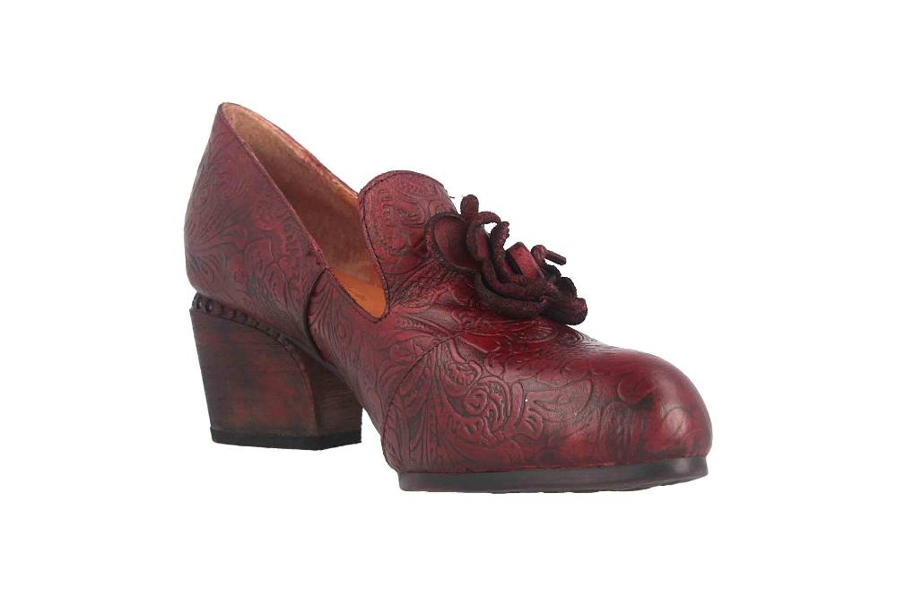 Spring Footwear NOORA Pumps In Übergrößen Bordeaux NOORA-BX Große Damenschuhe