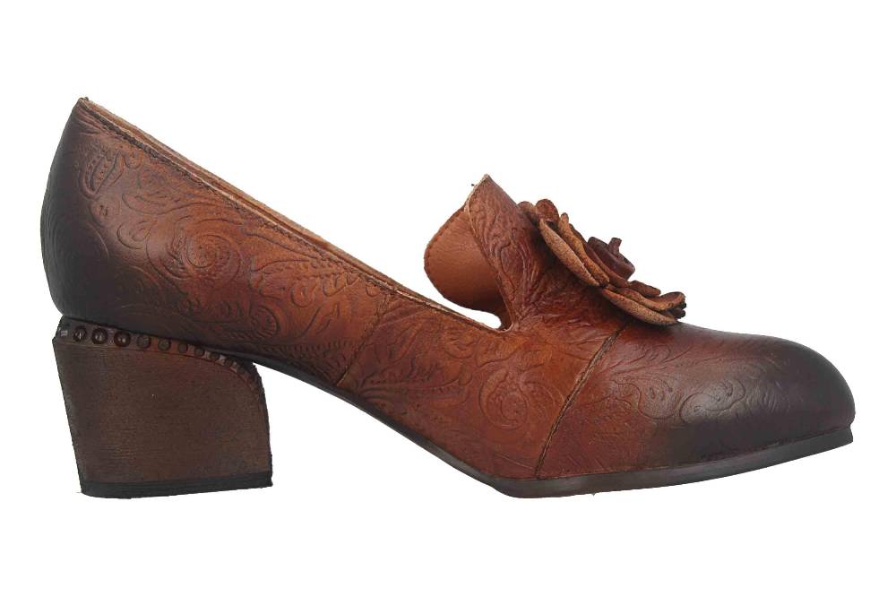 Spring Footwear NOORA Pumps In Übergrößen Braun NOORA-BR Große Damenschuhe