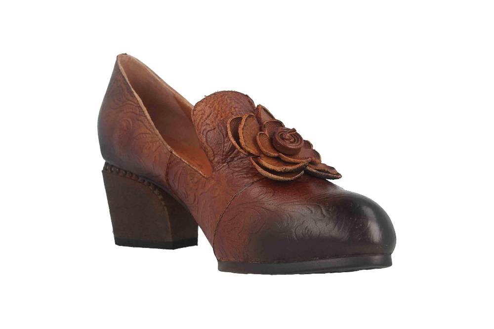 Spring Footwear NOORA Pumps In Übergrößen Braun NOORA-BR Große Damenschuhe