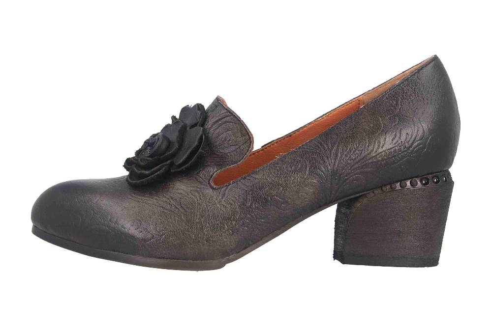 Spring Footwear NOORA Pumps in Übergrößen Grau NOORA-CHA große Damenschuhe