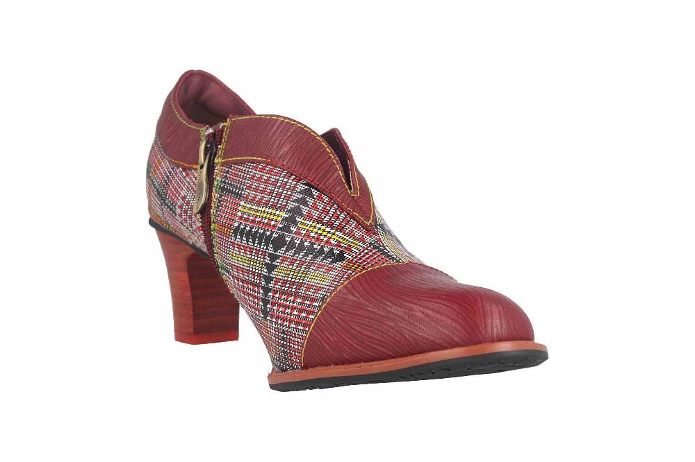 Spring Footwear PALAGIA Pumps In Übergrößen Rot PALAGIA-RDM Große Damenschuhe
