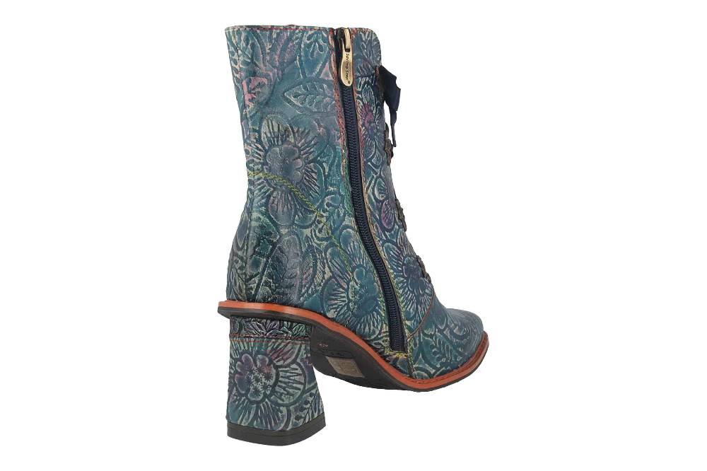Spring Footwear PATRONA Stiefel In Übergrößen Blau PATRONA-BLUM Große Damenschuhe