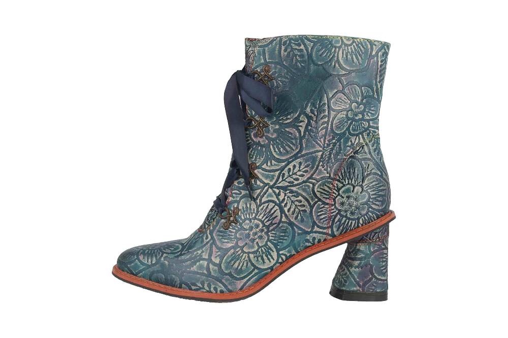 Spring Footwear PATRONA Stiefel in Übergrößen Blau PATRONA-BLUM große Damenschuhe