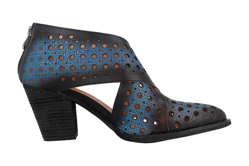 Spring Footwear Pumps In Übergrößen Blau Ghalna-Blu Große Damenschuhe