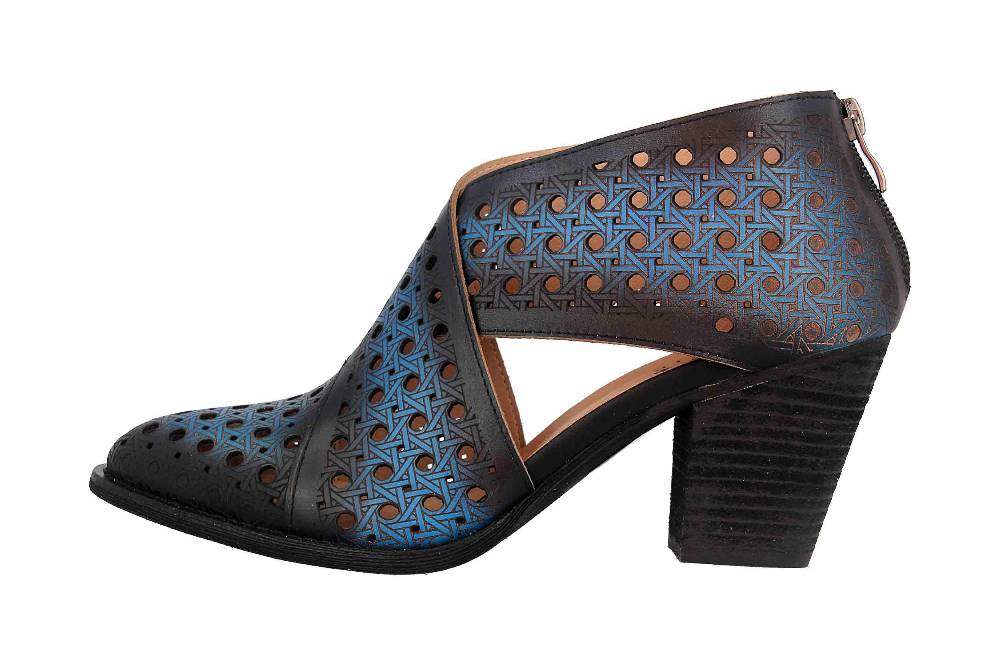 Spring Footwear Pumps in Übergrößen Blau Ghalna-Blu große Damenschuhe