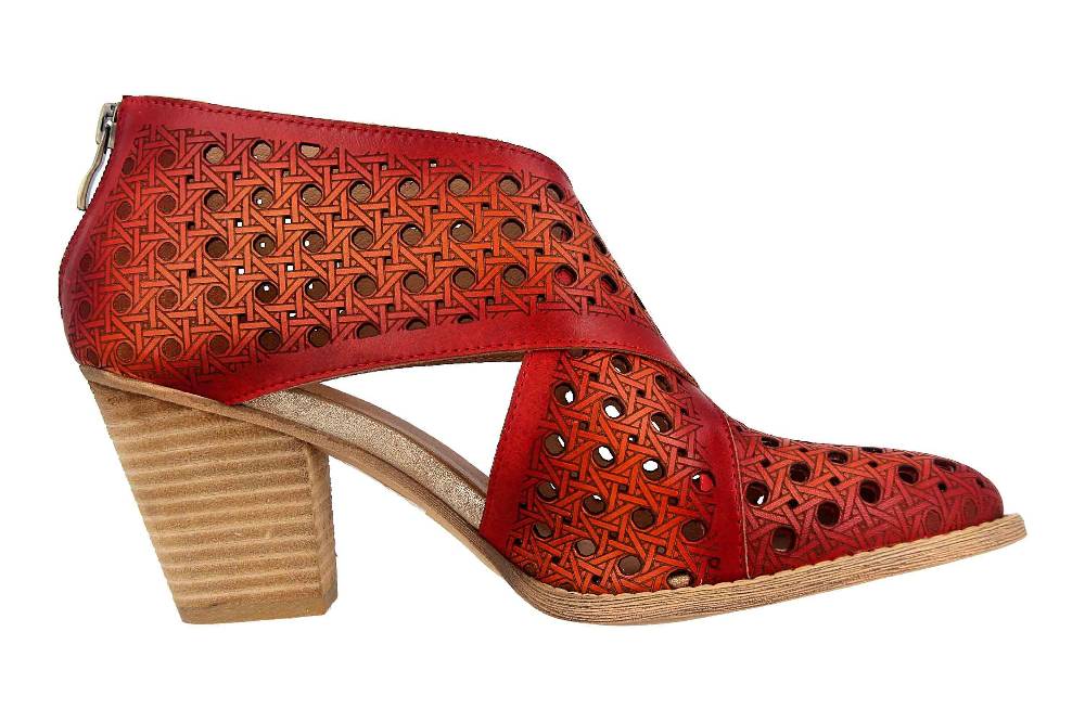 Spring Footwear Pumps In Übergrößen Rot Ghalna-Rd Große Damenschuhe