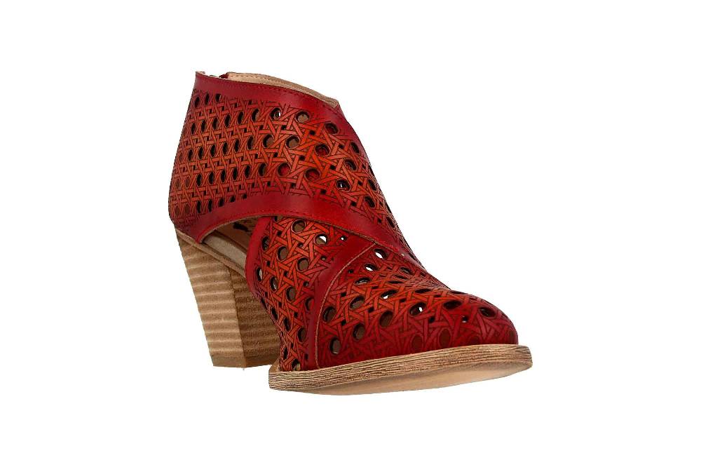 Spring Footwear Pumps In Übergrößen Rot Ghalna-Rd Große Damenschuhe