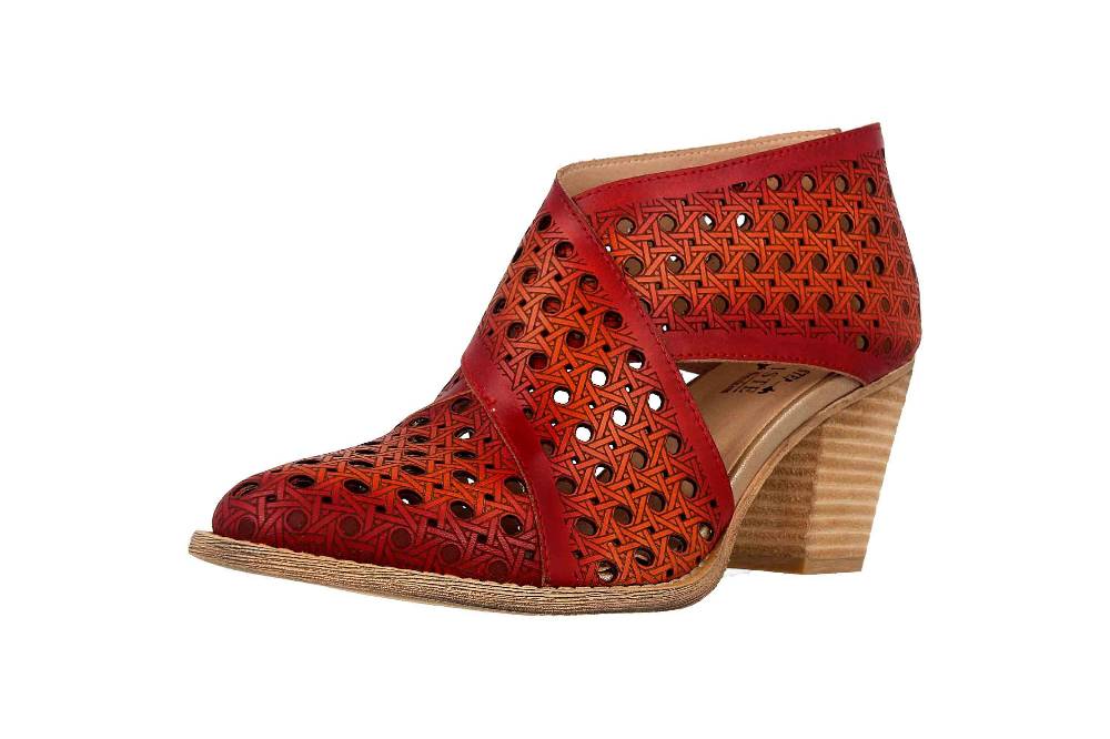 Spring Footwear Pumps In Übergrößen Rot Ghalna-Rd Große Damenschuhe