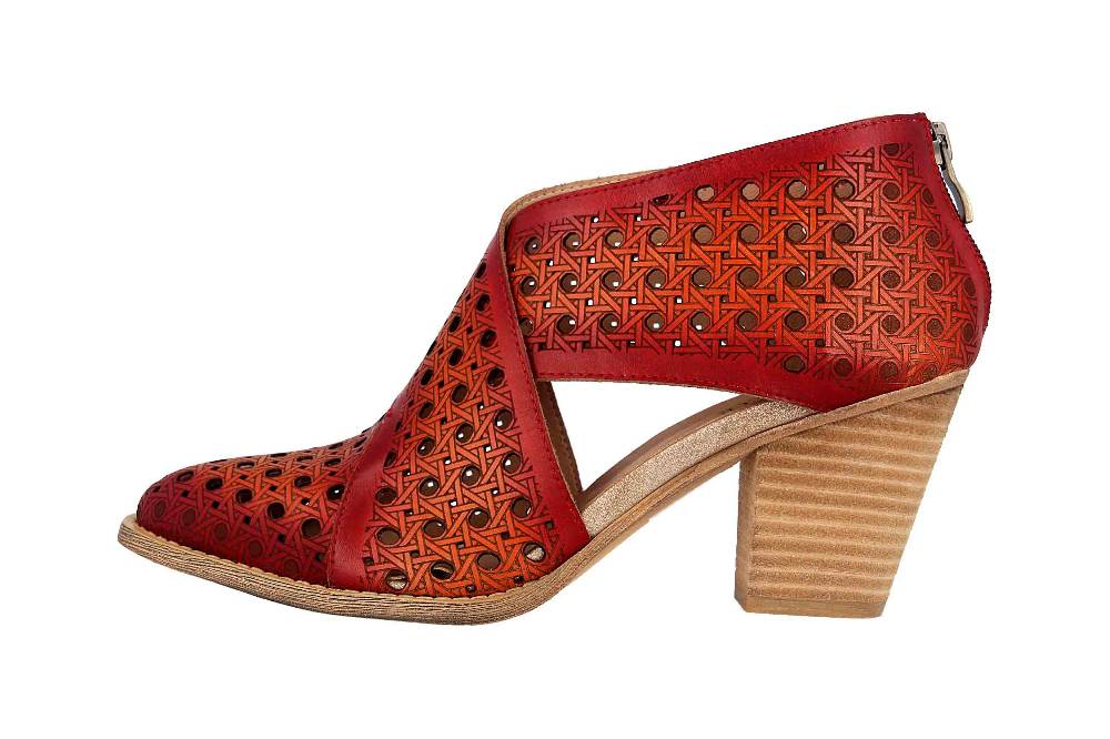 Spring Footwear Pumps in Übergrößen Rot Ghalna-Rd große Damenschuhe