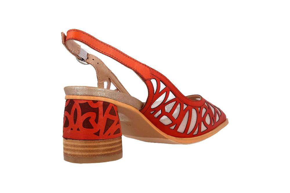 Spring Footwear Sandalen In Übergrößen Braun Chablis-Ca Große Damenschuhe
