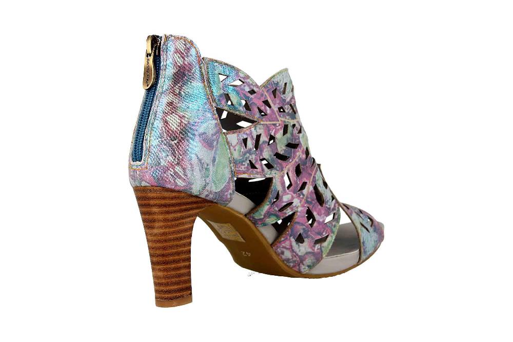 Spring Footwear Sandaletten In Übergrößen Blau Amora-Blum Große Damenschuhe
