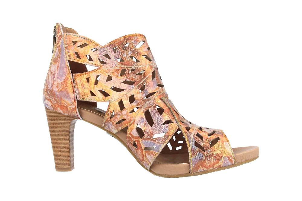 Spring Footwear Sandaletten In Übergrößen Bronze Amora-Bzm Große Damenschuhe