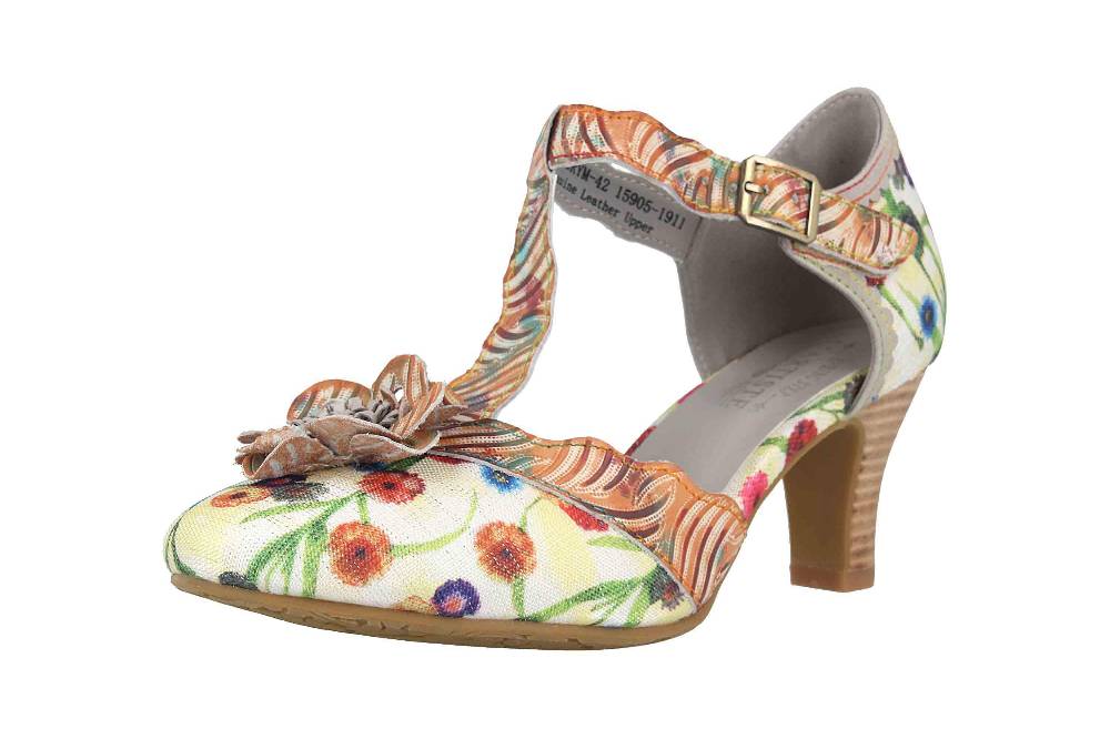 Spring Footwear Sandaletten In Übergrößen Mehrfarbig Pafae-Grym Große Damenschuhe