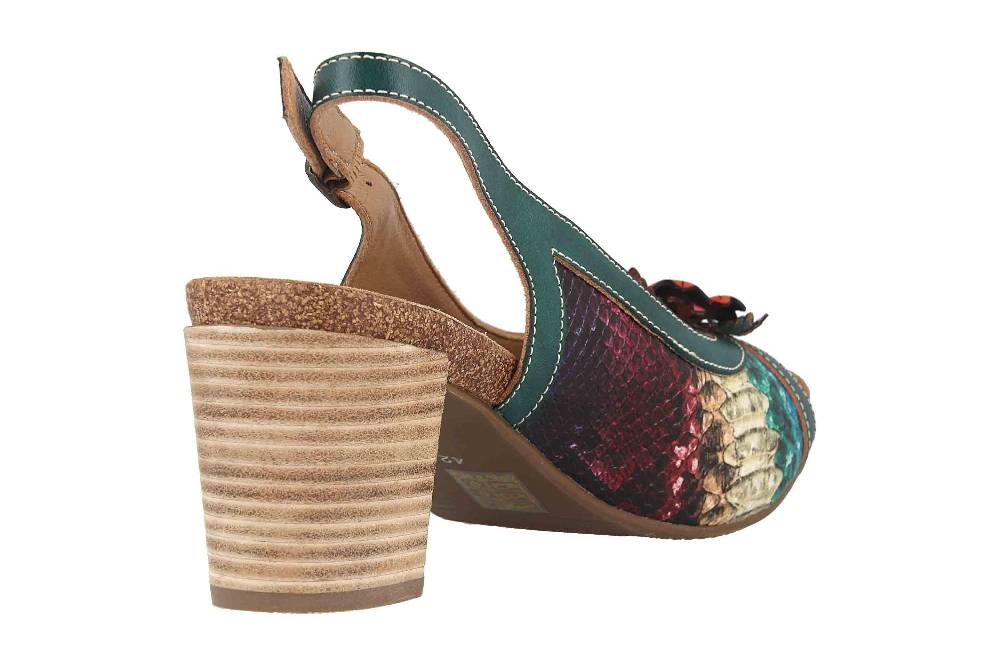 Spring Footwear Sandaletten In Übergrößen Mehrfarbig Kristieli-Grm Große Damenschuhe