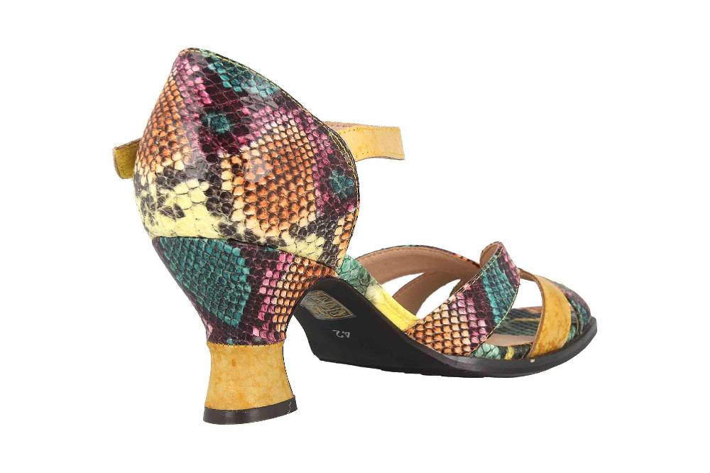 Spring Footwear Sandaletten In Übergrößen Mehrfarbig Glamour-Ym Große Damenschuhe