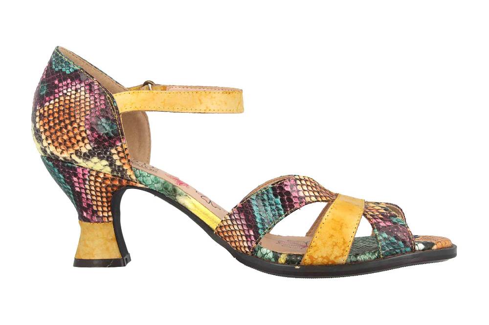 Spring Footwear Sandaletten In Übergrößen Mehrfarbig Glamour-Ym Große Damenschuhe
