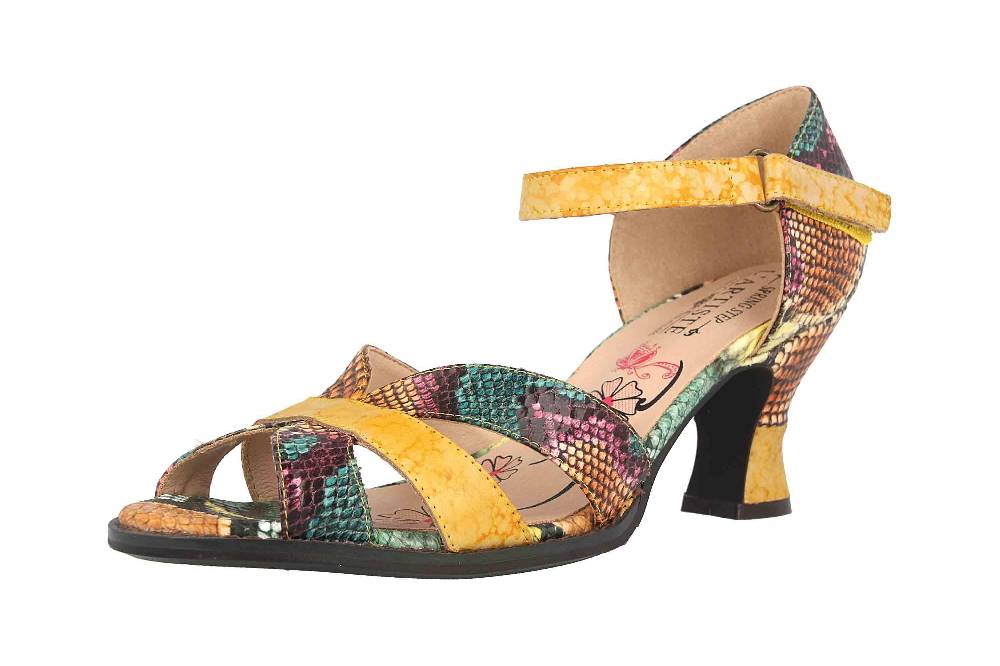 Spring Footwear Sandaletten In Übergrößen Mehrfarbig Glamour-Ym Große Damenschuhe