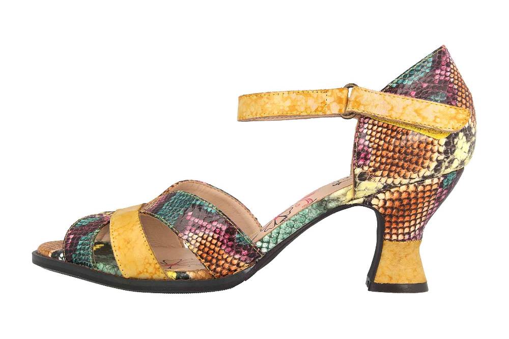 Spring Footwear Sandaletten in Übergrößen Mehrfarbig Glamour-Ym große Damenschuhe