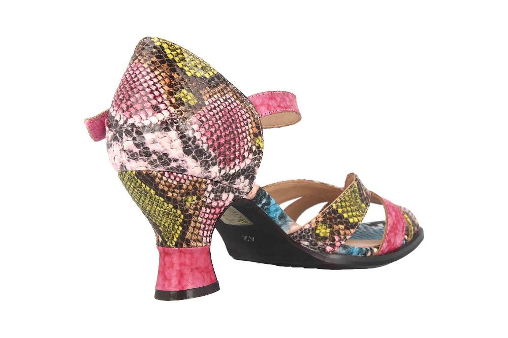 Spring Footwear Sandaletten In Übergrößen Mehrfarbig Glamour-Pkm Große Damenschuhe