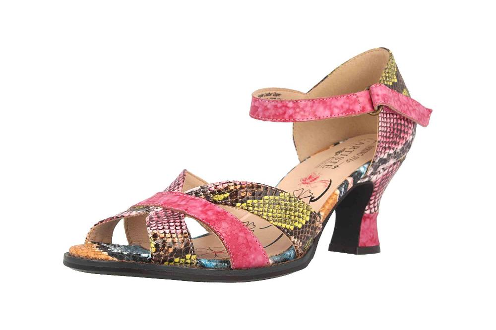 Spring Footwear Sandaletten In Übergrößen Mehrfarbig Glamour-Pkm Große Damenschuhe