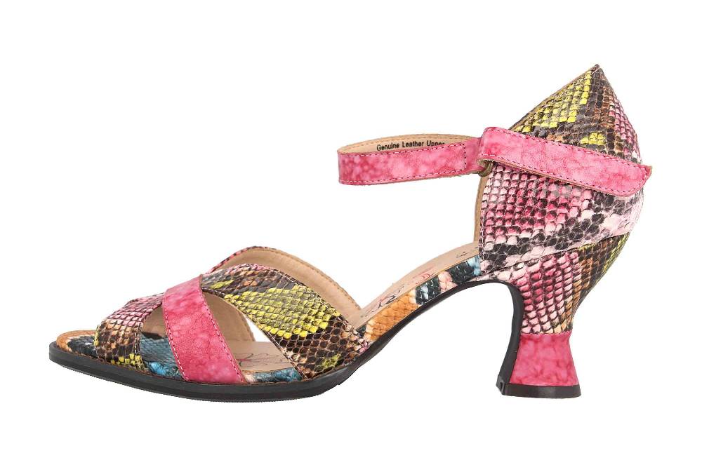 Spring Footwear Sandaletten in Übergrößen Mehrfarbig Glamour-Pkm große Damenschuhe
