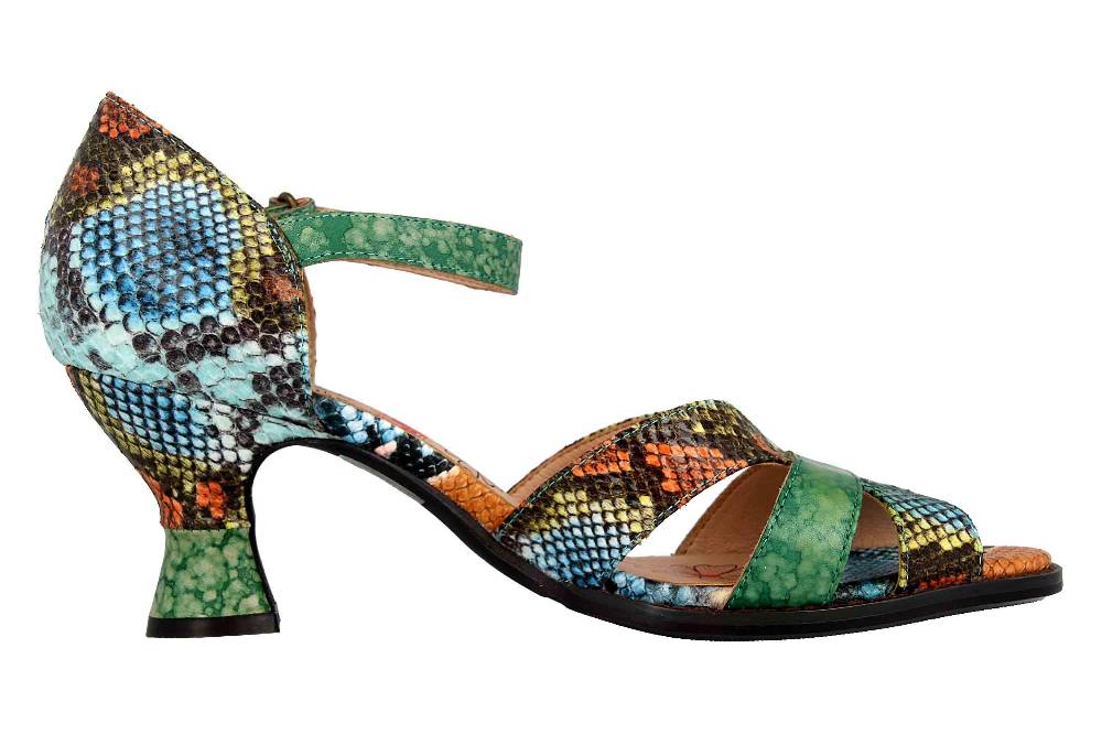 Spring Footwear Sandaletten In Übergrößen Mehrfarbig Glamour-Grm Große Damenschuhe