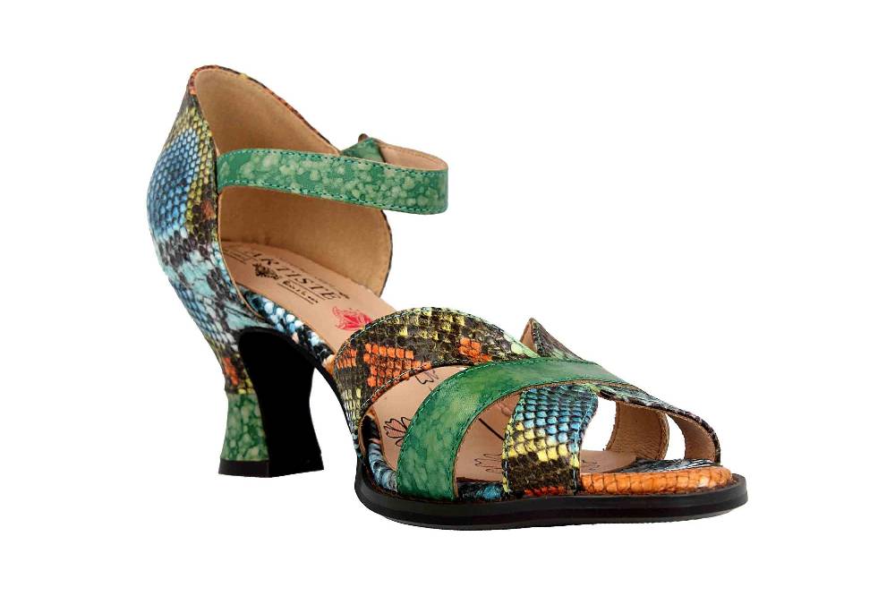 Spring Footwear Sandaletten In Übergrößen Mehrfarbig Glamour-Grm Große Damenschuhe