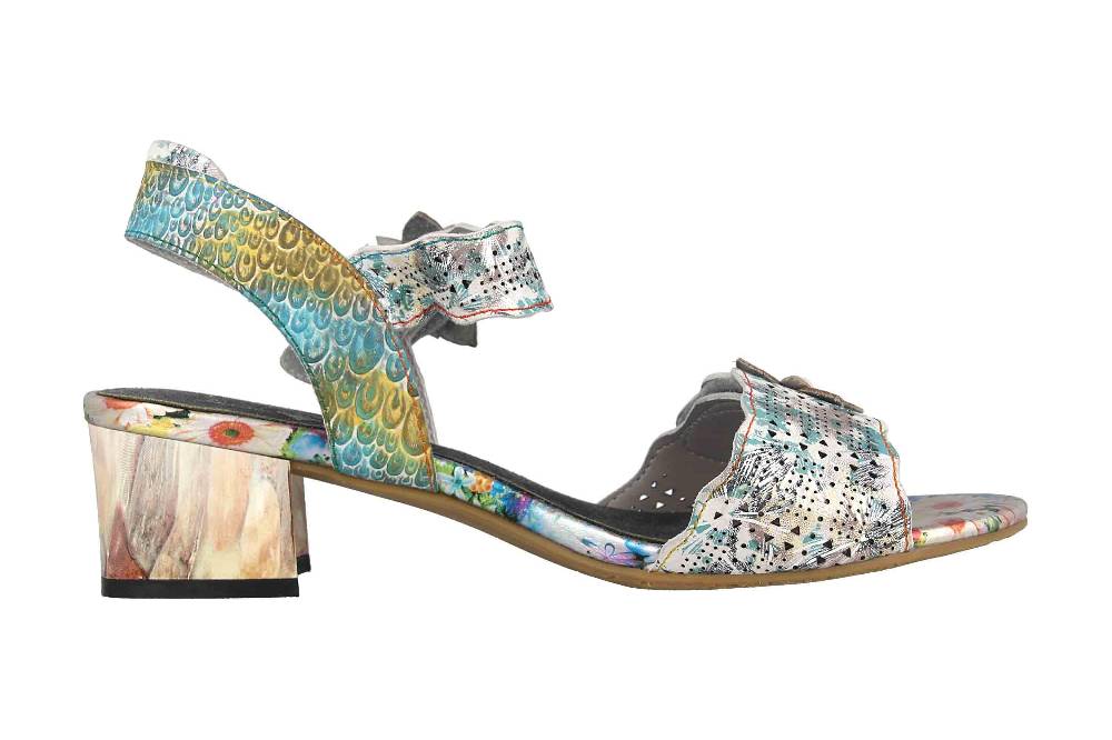Spring Footwear Sandaletten In Übergrößen Mehrfarbig Freeform-Slm Große Damenschuhe