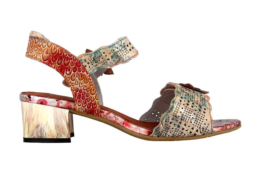 Spring Footwear Sandaletten In Übergrößen Mehrfarbig Freeform-Gldm Große Damenschuhe