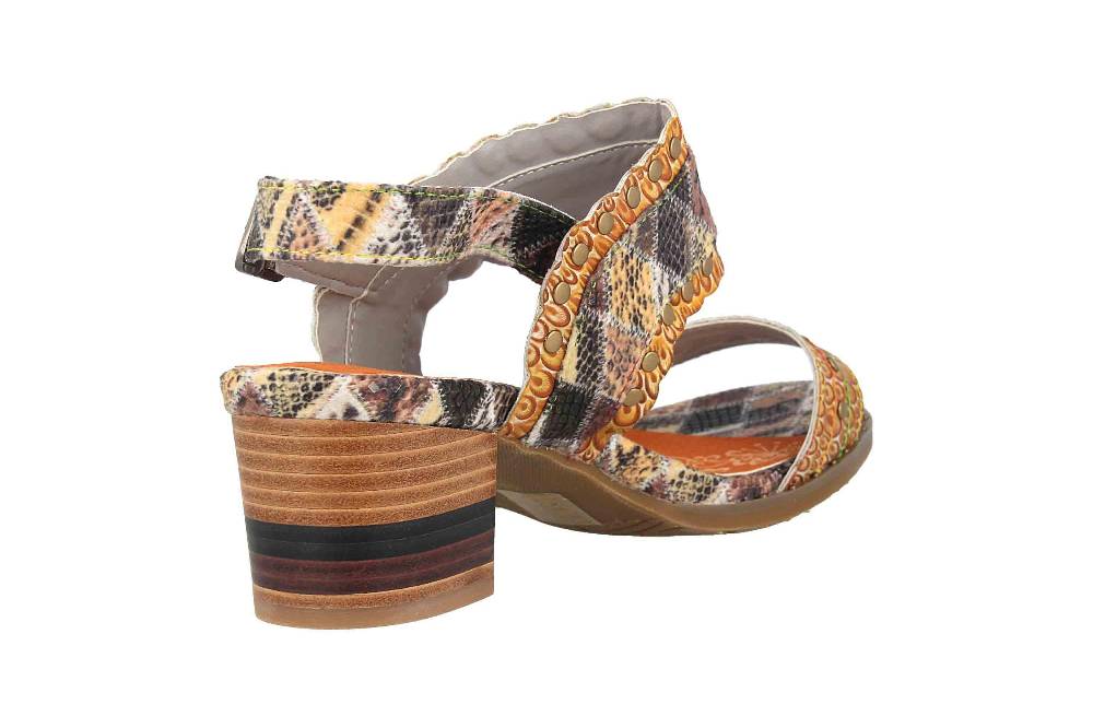 Spring Footwear Sandaletten In Übergrößen Mehrfarbig Exotic-Brm Große Damenschuhe