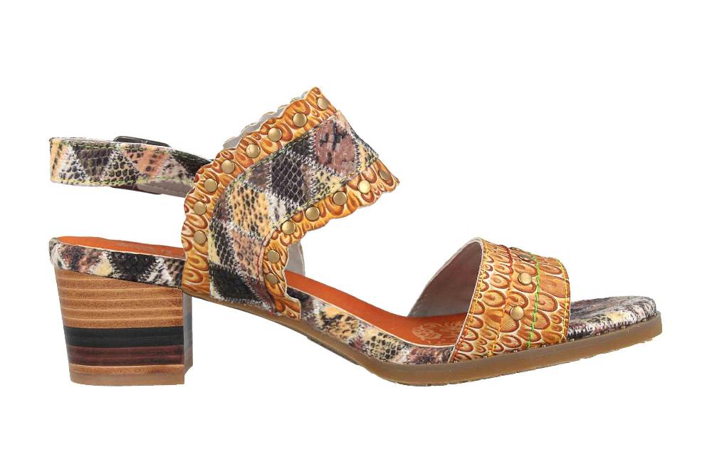 Spring Footwear Sandaletten In Übergrößen Mehrfarbig Exotic-Brm Große Damenschuhe