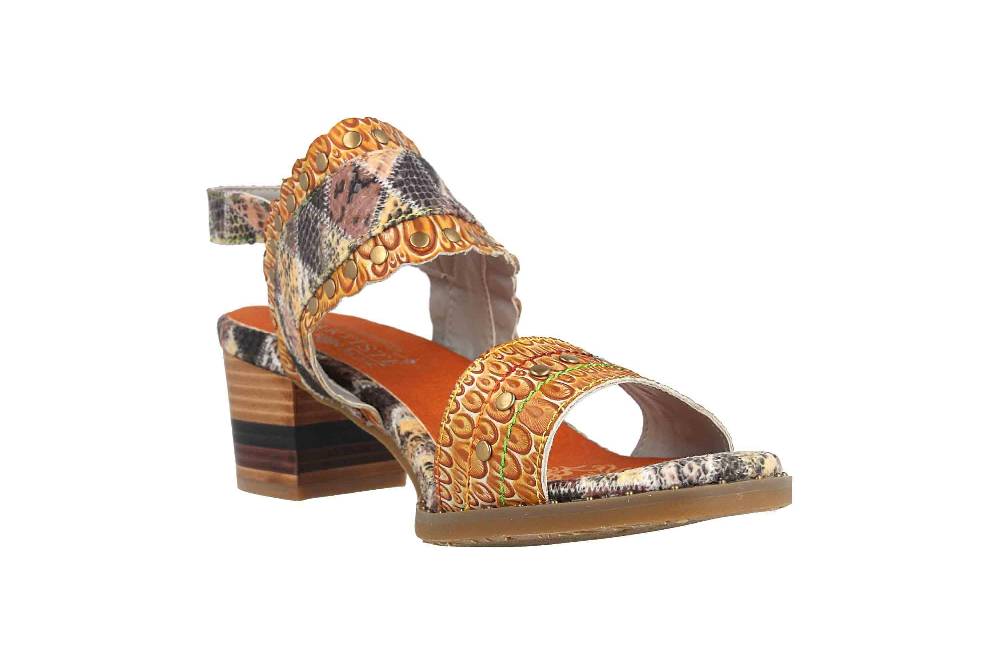 Spring Footwear Sandaletten In Übergrößen Mehrfarbig Exotic-Brm Große Damenschuhe