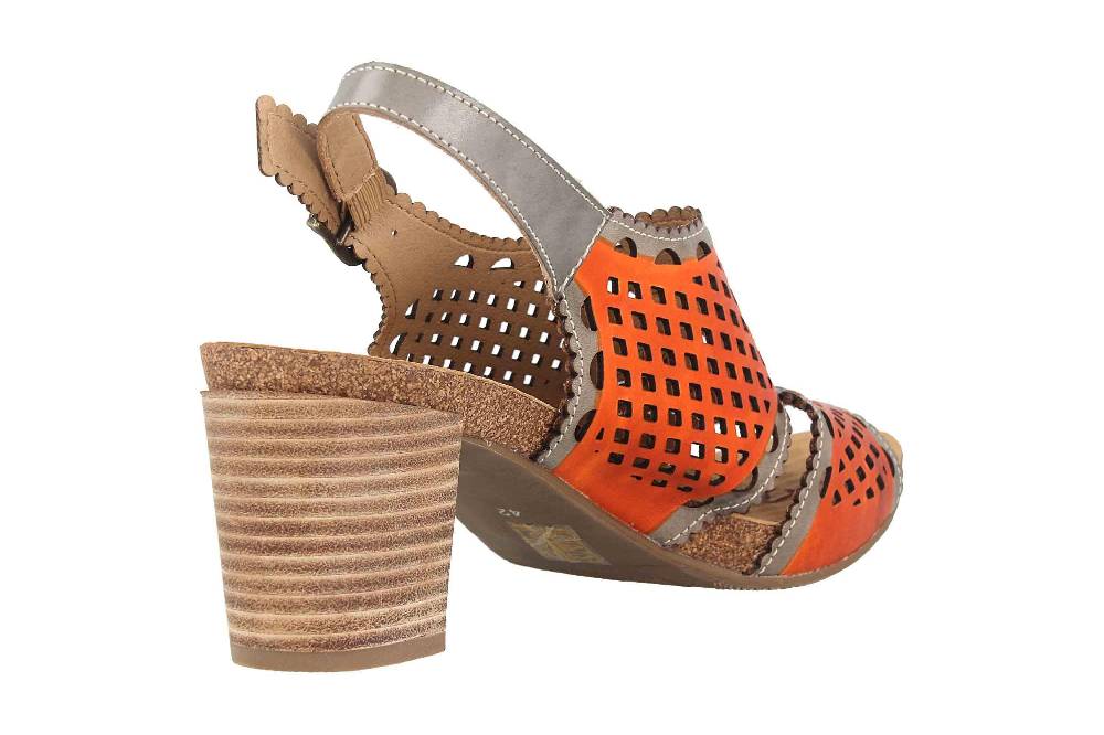 Spring Footwear Sandaletten In Übergrößen Mehrfarbig Leonara-Orm Große Damenschuhe