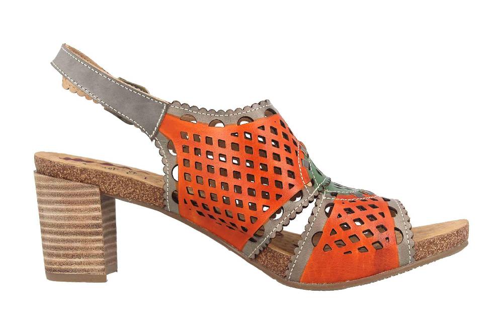 Spring Footwear Sandaletten In Übergrößen Mehrfarbig Leonara-Orm Große Damenschuhe