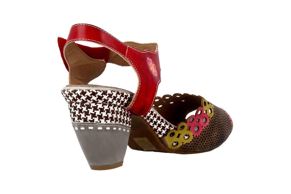 Spring Footwear Sandaletten In Übergrößen Mehrfarbig Jive-Grym Große Damenschuhe