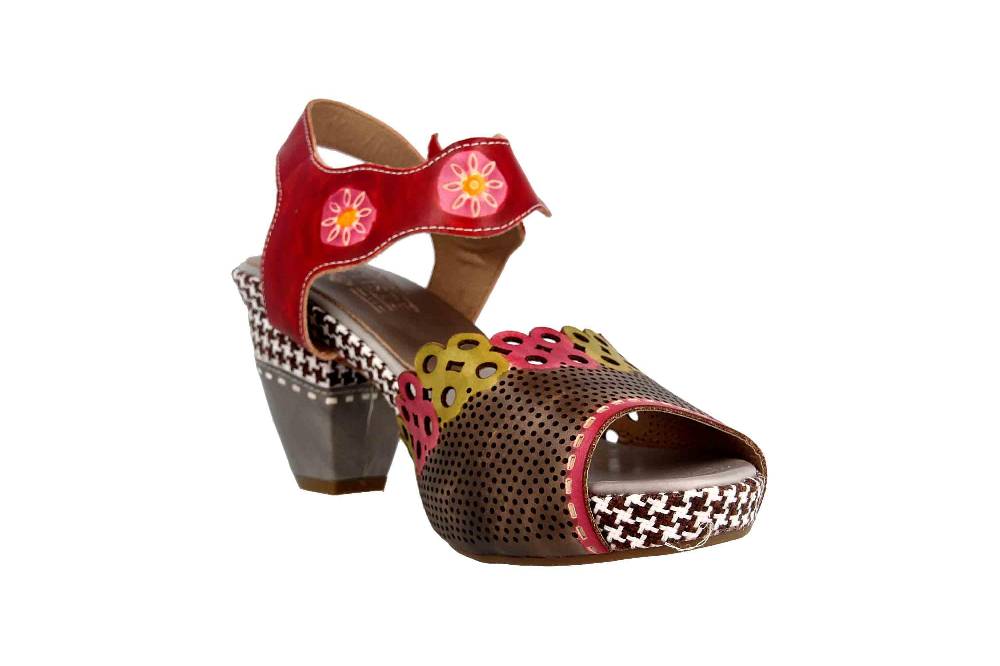 Spring Footwear Sandaletten In Übergrößen Mehrfarbig Jive-Grym Große Damenschuhe