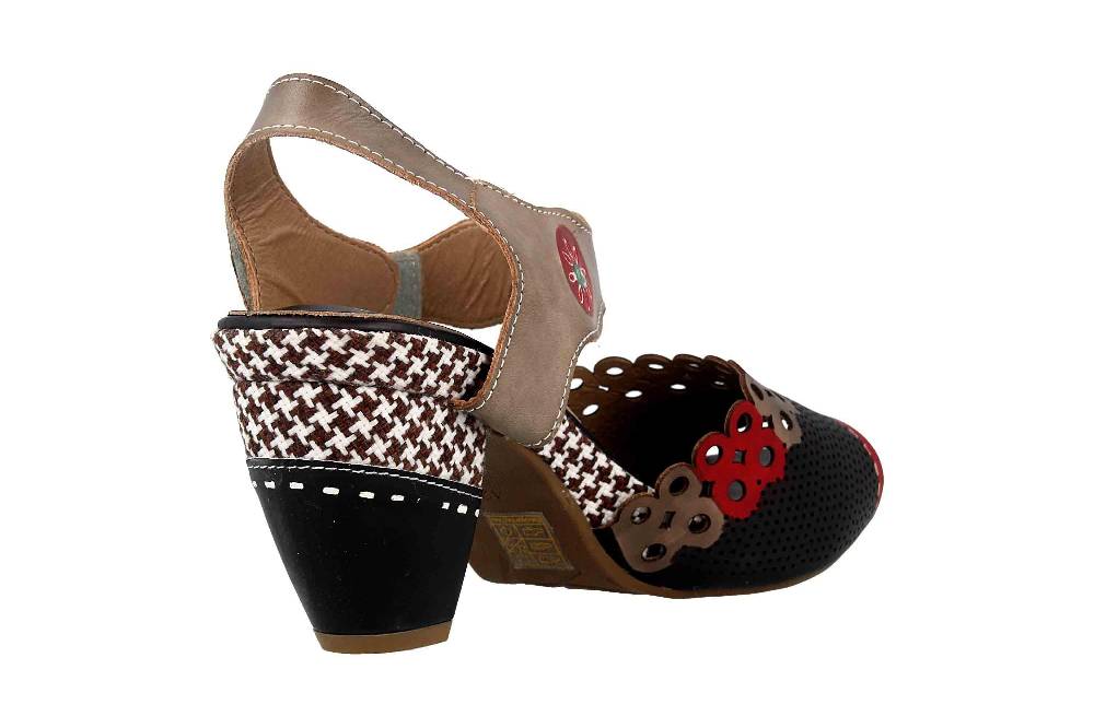Spring Footwear Sandaletten In Übergrößen Mehrfarbig Jive-Bm Große Damenschuhe