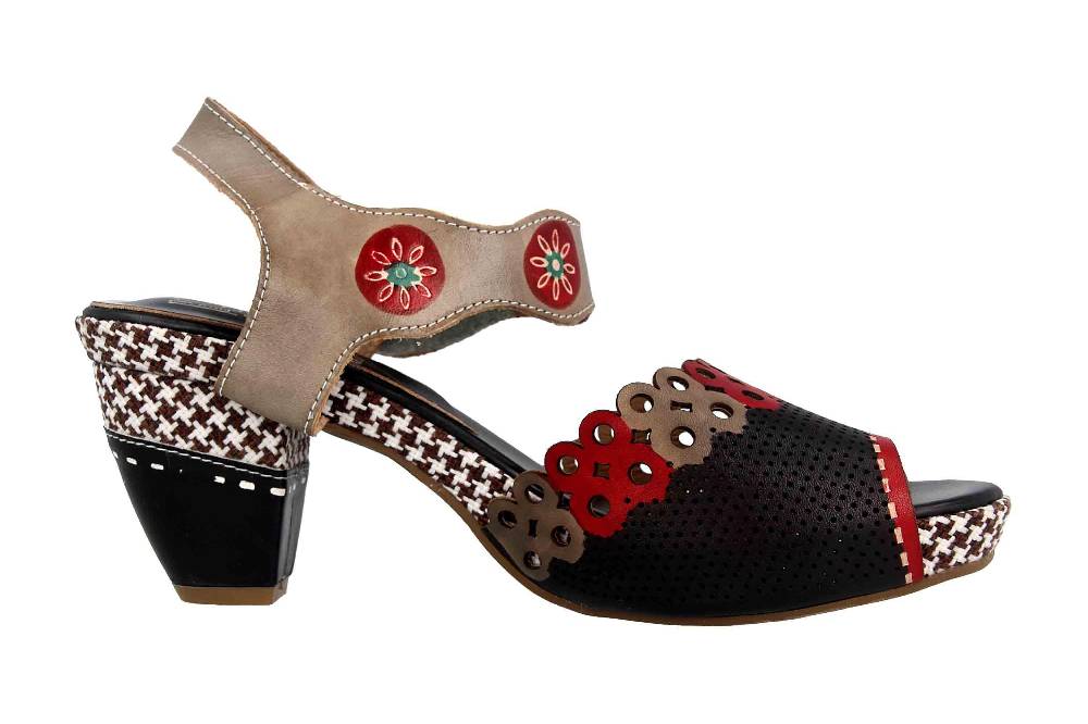 Spring Footwear Sandaletten In Übergrößen Mehrfarbig Jive-Bm Große Damenschuhe