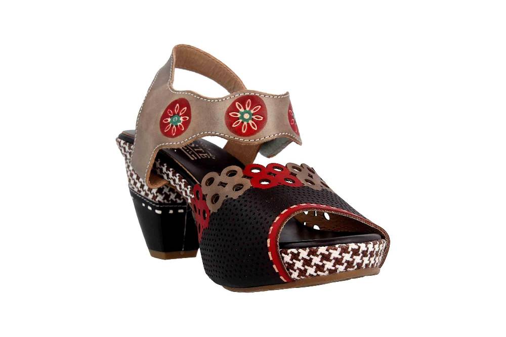 Spring Footwear Sandaletten In Übergrößen Mehrfarbig Jive-Bm Große Damenschuhe