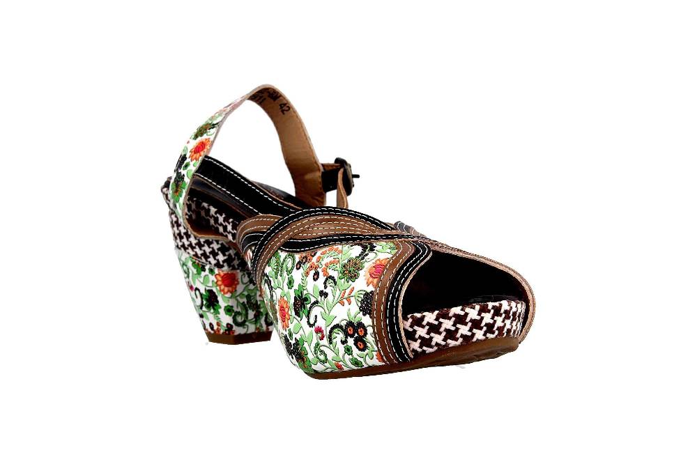 Spring Footwear Sandaletten In Übergrößen Mehrfarbig Dollface-Bm Große Damenschuhe