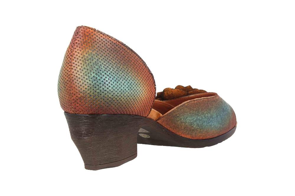 Spring Footwear Sandaletten In Übergrößen Mehrfarbig Rosalind-Blum Große Damenschuhe