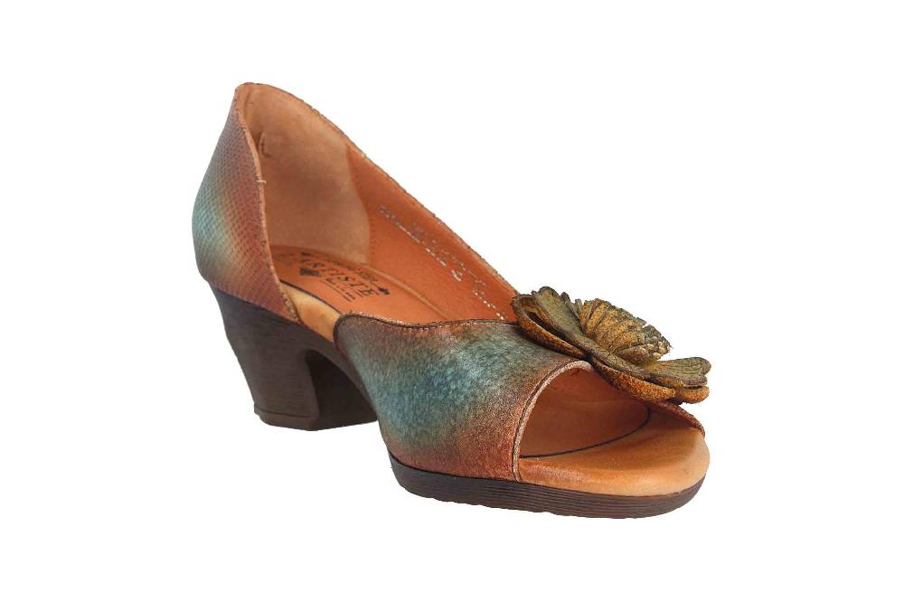Spring Footwear Sandaletten In Übergrößen Mehrfarbig Rosalind-Blum Große Damenschuhe