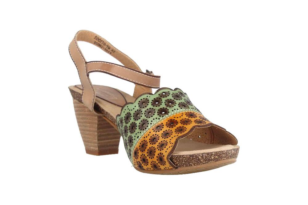 Spring Footwear Sandaletten In Übergrößen Mehrfarbig Sooziq-Ym Große Damenschuhe