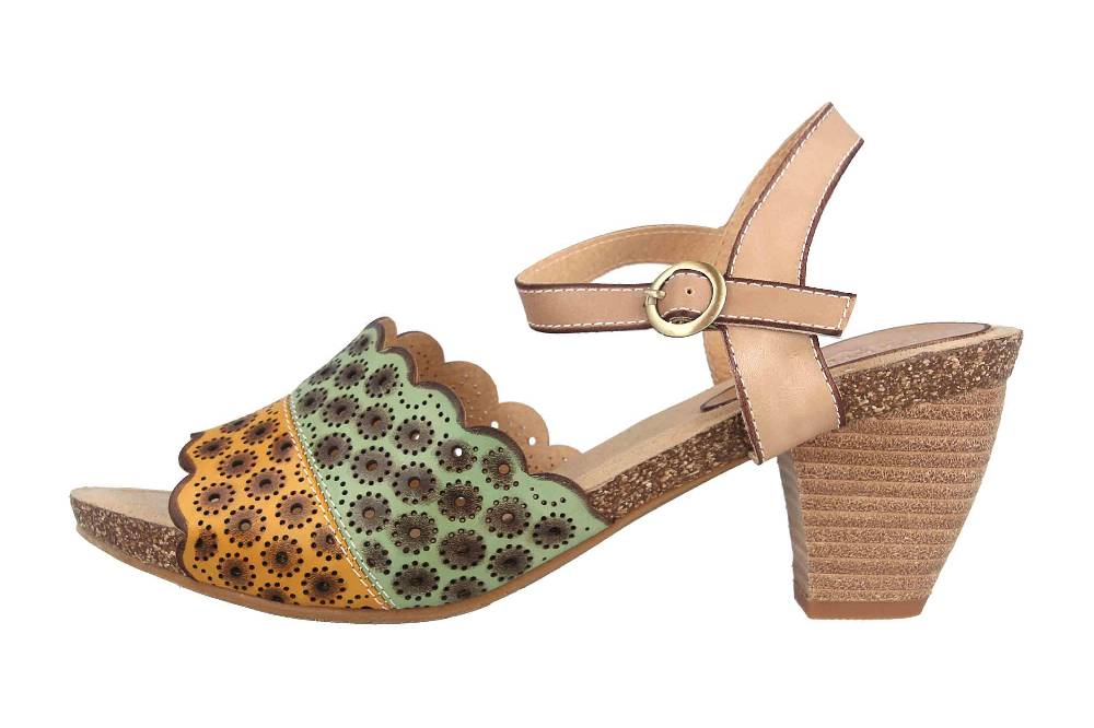 Spring Footwear Sandaletten in Übergrößen Mehrfarbig Sooziq-Ym große Damenschuhe