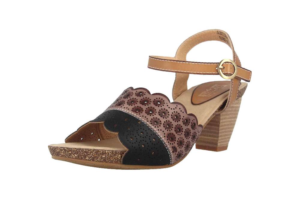 Spring Footwear Sandaletten In Übergrößen Mehrfarbig Sooziq-Bm Große Damenschuhe