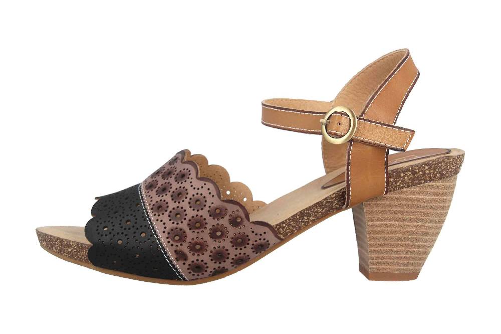 Spring Footwear Sandaletten in Übergrößen Mehrfarbig Sooziq-Bm große Damenschuhe