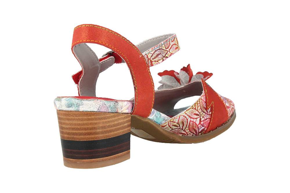 Spring Footwear Sandaletten In Übergrößen Rot Petaluma-Rdm Große Damenschuhe