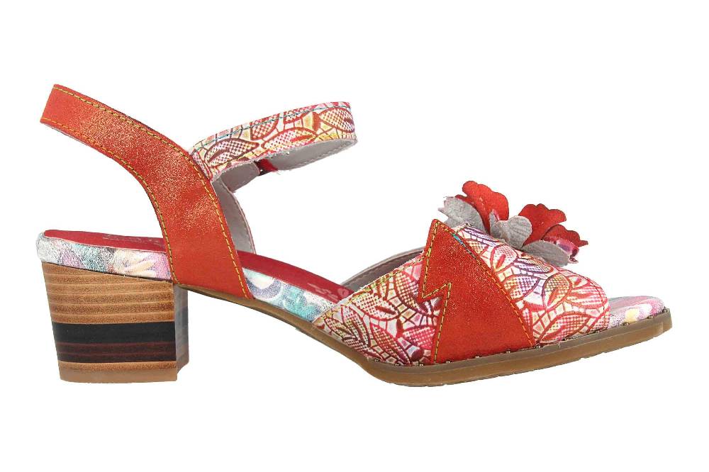 Spring Footwear Sandaletten In Übergrößen Rot Petaluma-Rdm Große Damenschuhe